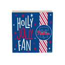 Philadelphia Phillies Block, Holiday, 6x6