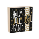 Vegas Golden Knights Block, Holiday, 6x6