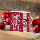 University of Oklahoma Block, Holiday, 6x6