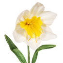 Hop Into Spring Table Decor Paper Flower on Wood Base, 15.75"H, Asst of 3