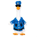Heart of the Home Table Decor Fabric Goose, Police Officer, 16.5"H