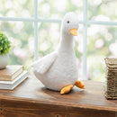 Harvest Blossom Table Decor Fabric Goose, 13.5"H