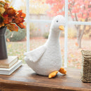 Harvest Blossom Table Decor Fabric Goose, 13.5"H