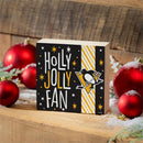 Pittsburgh Penguins Block, Holiday, 6x6