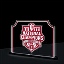 Indiana University, Div 1 Champs, Rectangle Desklite LED Decor