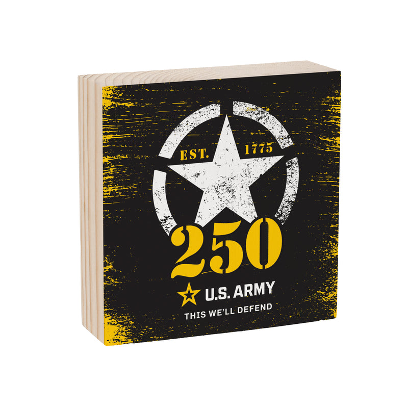 US Army, 250th Anniversary Plock, Down Home Fans, 6x6