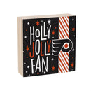 Philadelphia Flyers Block, Holiday, 6x6