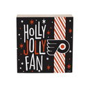 Philadelphia Flyers Block, Holiday, 6x6