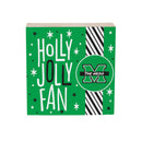 Marshall University Block, Holiday, 6x6