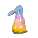 Hop Into Spring Table Decor Ceramic Rainbow Bunny, 5.75"H, Asst of 3