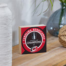Carolina Hurricanes 2026 Stanley Cup Champions 6"x6" Wood Wall Sign