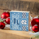 University of North Carolina Block, Holiday, 6x6