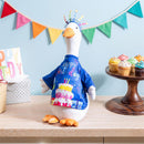 This Calls for Cake Table Decor Fabric Goose, Birthday, 16.5"H