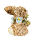 Hop Into Spring Table Decor Natural Fiber Bunny, 4.8", Set of 2, Acetate Box