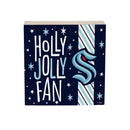 Seattle Kraken Plock, Holiday, 6x6