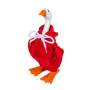 Hillside Pasture Table Decor Fabric Gordy Goose Accessory, Red Hoodie