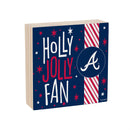 Atlanta Braves Plock, Holiday, 6x6