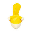 Hillside Pasture Table Decor Fabric Duck in Raincoat with Dangling Legs, 17"H, Asst of 2