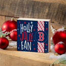 Boston Red Sox Plock, Holiday, 6x6