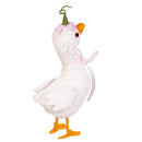 Hop Into Spring Table Decor Goose with Flower, 9", Asst of 2