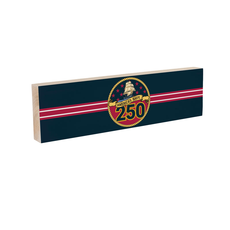 US Navy, 250th Anniversary Mantle Sign, Down Home Fans, 5x18