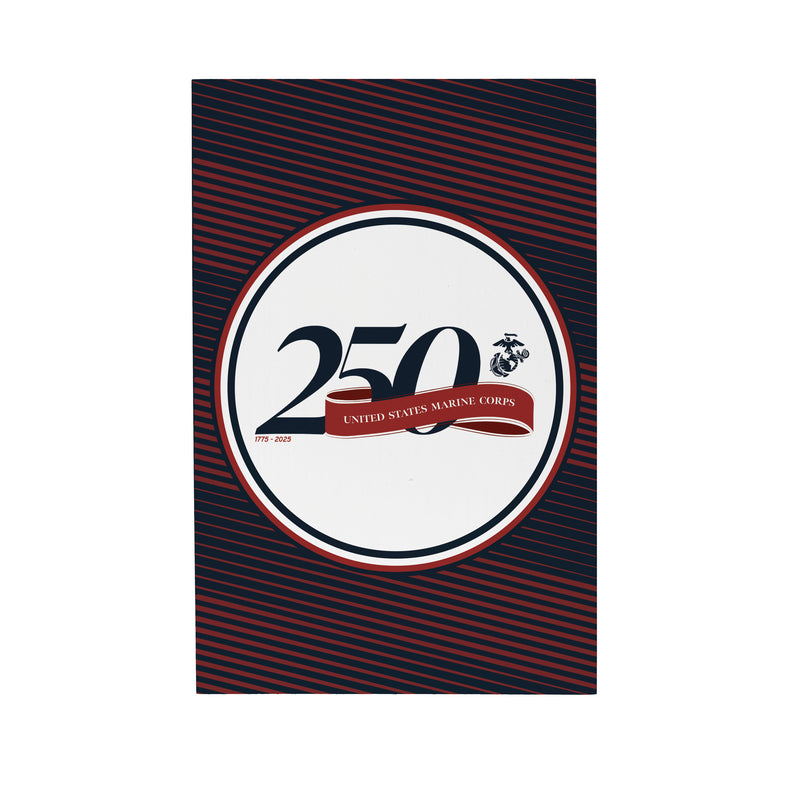 US Marine Corps, 250th Anniversary Plock, Down Home Fans, 8x12