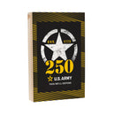 US Army, 250th Anniversary Plock, Down Home Fans, 8x12