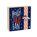 Denver Broncos Plock, Holiday, 6x6