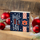Auburn University Block, Holiday, 6x6