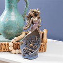 Seaside Retreat Table Decor Resin Mermaid, 10.63"H