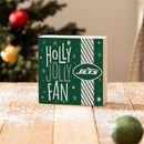New York Jets Block, Holiday, 6x6