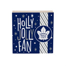 Toronto Maple Leafs Block, Holiday, 6x6