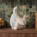 VivaStyle Table Decor Ceramic Chicken, 8.66"H