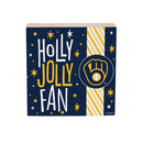 Milwaukee Brewers Plock, Holiday, 6x6