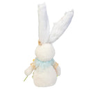 Hop Into Spring Table Decor, Sitting Bunny Plush, 15.75"H, Asst of 2