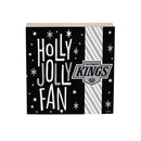 Los Angeles Kings Block, Holiday, 6x6