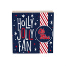 University of Mississippi Block, Holiday, 6x6