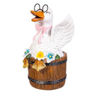 Hillside Pasture Table Decor, Resin Farm Animal in Bucket, 6"H, Asst of 3
