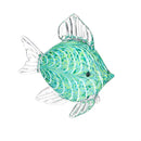 Seaside Retreat Table Decor Glass Fish, 9"L, Asst of 2