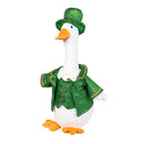 This Calls for Cake Table Decor Fabric Goose, St. Patrick's Day, 16.5"H
