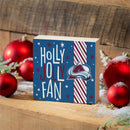 Colorado Avalanche Plock, Holiday, 6x6