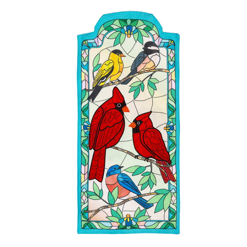 Stained Glass Songbirds Everlasting Impression
