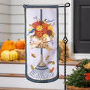 Fall Garden Rake & Mums Everlasting Impression