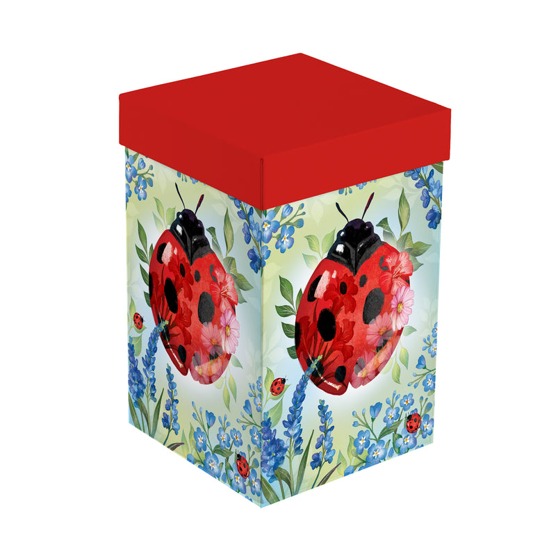 Pollinator Garden Ceramic Perfect Cup, Lady Bug, 17oz, Gift Box