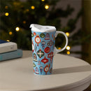 Heartfelt Cheer Travel Cup Ceramic Perfect Cup, Ornaments, 17oz, Gift Box