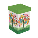 Cottage Garden Travel Cup Ceramic Perfect Cup, Floral Tree, 17oz, Gift Box
