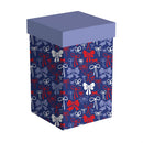 American Classic Red, White, & Bows Travel Cup Ceramic Perfect, 17oz, Gift Box