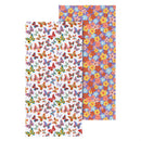 Cottage Garden Towel Quick Dry Waffle Weave with Matching Carrying Case, 60"x30"