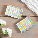 Trinket Dish, Scalloped Rectangular Floral, Asst of 2