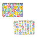 Trinket Dish, Scalloped Rectangular Floral, Asst of 2